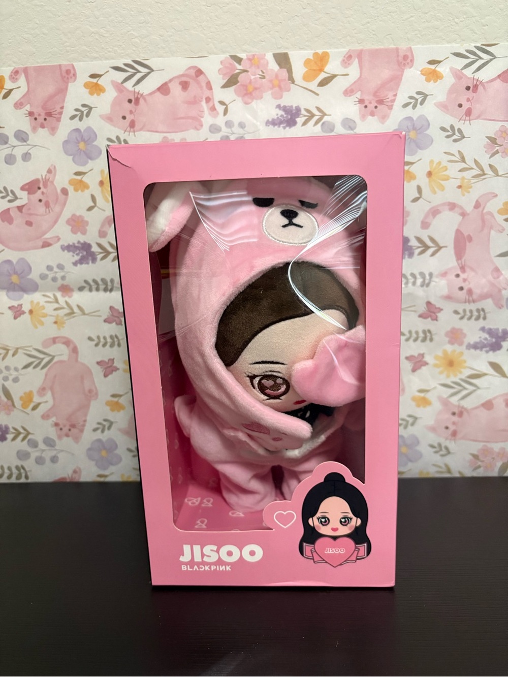 Blackpink Jisoo Kill This Love plush doll with costume.  Preowned.
